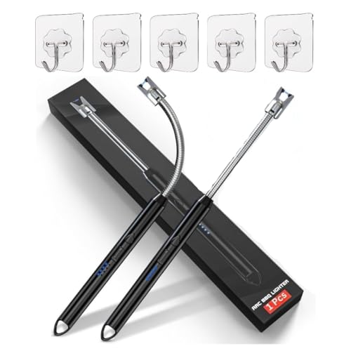 Electric Rechargeable Plasma Gas Lighter for BBQ, Lighter for Gas Stove, Candles, Pooja, 1 Year Warranty, C-Type USB, Multi P