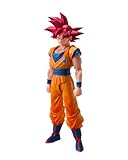 TAMASHII NATIONS S.H.フィギュアーツ ドラゴンボール超 超サイヤ人ゴッド孫悟空〈神の気を纏いし姿〉約145mm PVC&ABS製 塗装済み可動フィギュア