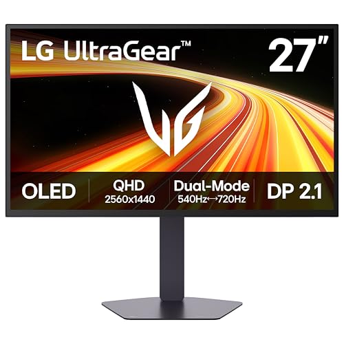 LG UltraGear 27GX790B-B 27" OLED Dual Mode Gaming Monitor