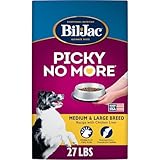 Bil-Jac Picky No More Medium & Large Breed Dry Dog Food | Chicken Liver Recipe | 27 lb