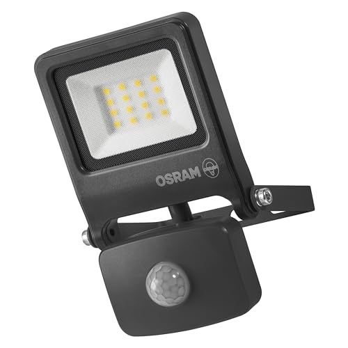 🔥 STARKER PREIS (-40%) Osram ENDURA Flood Sensor Außenstrahler 10W 3000K Grau IP65