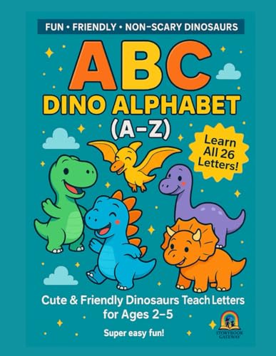 Dino ABC Alphabet A-Z cover