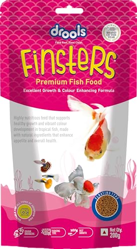 Drools Finsters Premium Fish Food 200g Pouch Drools Finsters Premium Fish Food 200g Pouch