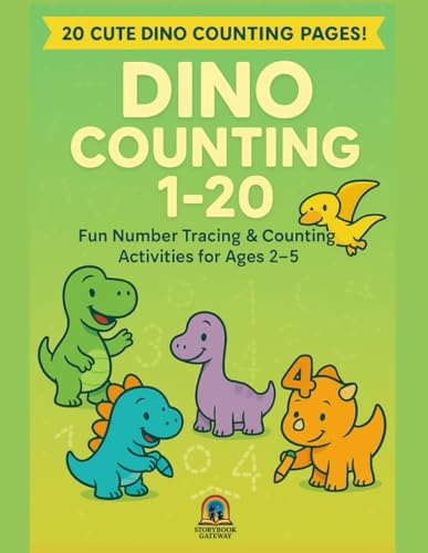 Dino Counting 1-20 cover