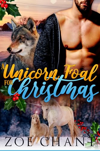 A Unicorn Foal for Christmas book cover