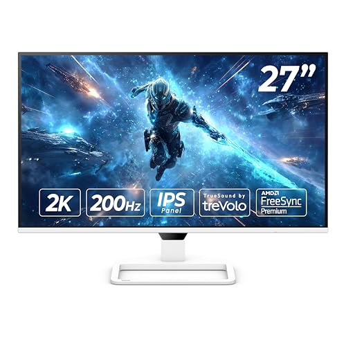 BenQ EW270Q 27" 2K QHD Gaming Monitor – 200Hz IPS, USB-C 65W, HDR & Built-in Speakers