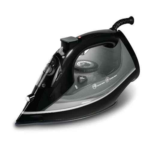Wipro Elato GS 209 Powerful 2200 Watt Steam Iron With 300m Ml Water Tank | Anit-Drip & Anti- Calc Protection | Scratch Resistant Ceramic Soleplate| Ve