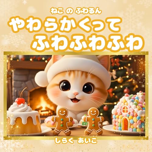 ねこ の ふわるん　やわらかくって ふわふわふわ: 白サンタ猫ふわるんの、やわらかくて ふわふわな クリスマスお菓子物語 るんるん猫絵本シリーズ