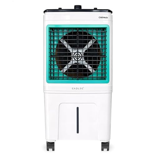 Cadlec ChillMate 50L Personal Air Cooler For Home, High Speed Fan with Powerful Air Throw, Inverter Compatible, Anti-Bacter…