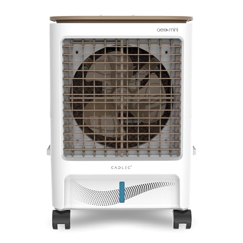 Cadlec AeroMini 20L Personal Air Cooler For Home, High Speed Fan with Powerful Air Throw, Inverter Compatible, Anti-Bacteria Honeycomb Pad, 3 Year War