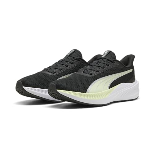 Tênis de Corrida Puma Dasher Lite, preto e verde, 42