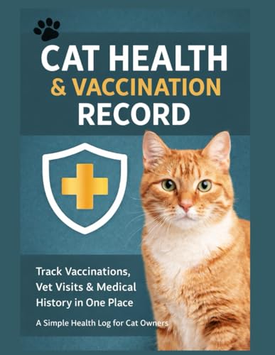 Cat Health and Vaccination Record cover