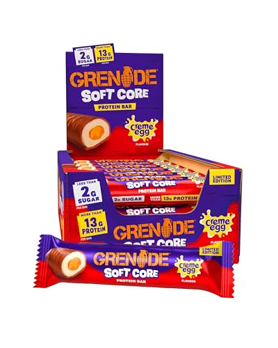 (-35%) Grenade Creme Egg Geschmack Soft Core Proteinriegel, 18 x 45 g