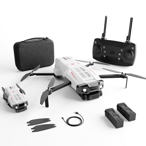 Lifelong Kids Drone Toy with Camera, Altitude Hold & Easy to Fly, 2X 1300mAh Batteries upto 30 Min Flight, Dual 1080P & 720P Cameras, App & Remote Con