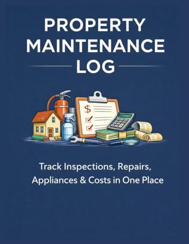 Rental Property Maintenance Log cover