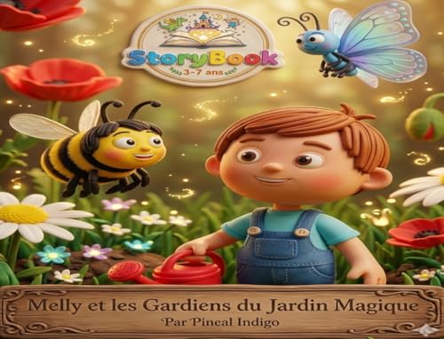 Melly et les Gardiens du Jardin Magique : Livre illustré pour enfants