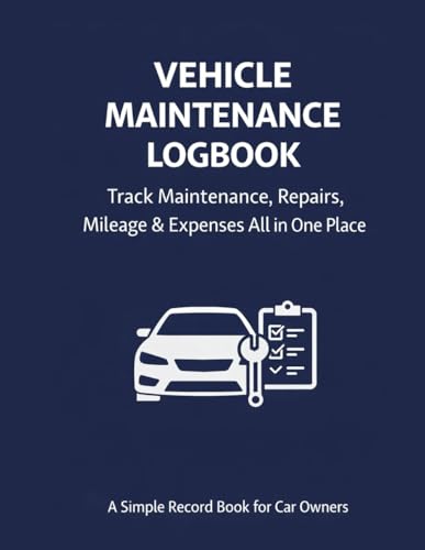 Vehicle Maintenance Logbook cover