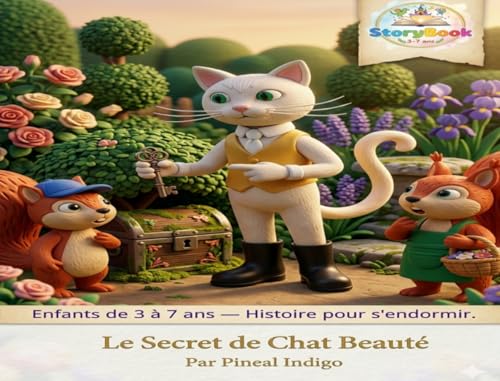 Le Secret de Chat Beaute : Album illustré pour enfants de 3 à 7 ans