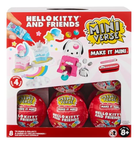 🔥 STARKER PREIS (-46%) MGA's Miniverse - Make It Mini Hello Kitty and Friends Serie 4