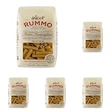 Rummo Cut Ziti Pasta N.36 - Ziti Pasta Noodles, Durum Wheat Pasta, Baked Ziti, Tube Pasta, Dry Italian Pasta - 16 Ounce (Pack of 5)