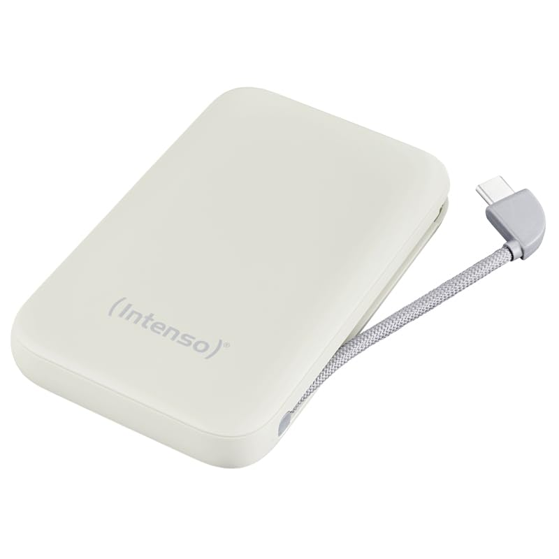 🔥 STARKER PREIS (-89%) Intenso S10000 Powerbank 10.000 mAh - USB-C Kabel integriert - 20W PD