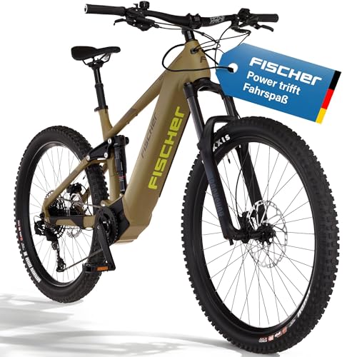 (-30%) Fischer E-Bike MTB Montis 10.0i Ultimate Elektrofahrrad für Damen und Herren, RH 43, Mittelmotor 90 Nm, 36 V Akku