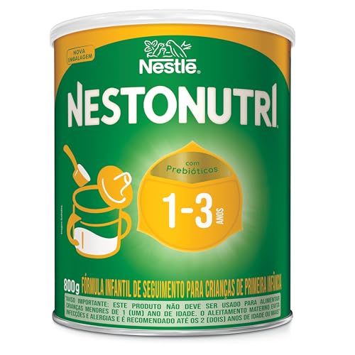 Fórmula Infantil em Pó Nestonutri 1+ para Crianças Acima de 1 Ano, 800g (Contém Leite)