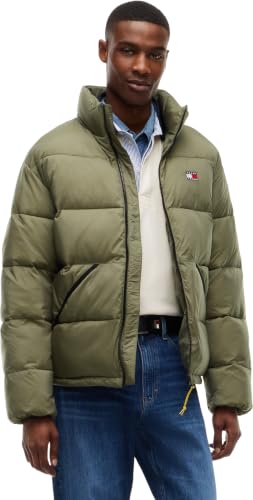 (-42%) Tommy Jeans Herren Tjm Vail Puffer Ext Dm0dm22040 Puffer Jacket (1er Pack), Grün (Rocky Mountain), 3XL Plus