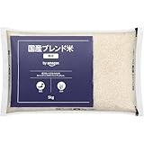 人気急上昇の商品2 - by Amazon 国産ブレンド米 精米 5kg (複数年産/家計応援) : 食品・飲料・お酒