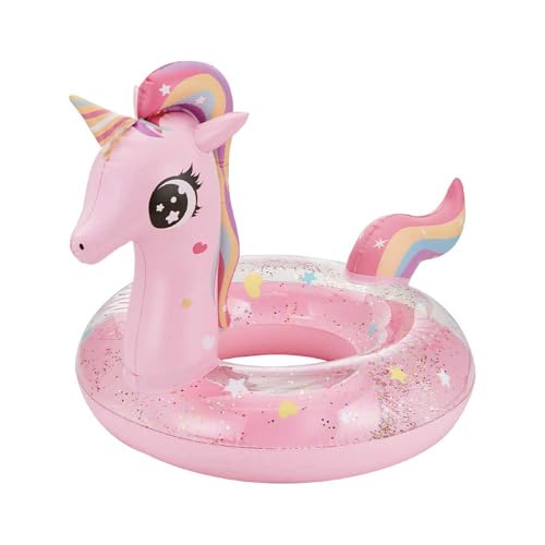 DM Toys Boia Inflável Infantil Unicórnio 63cm