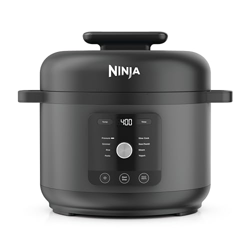 (-27%) Ninja HyperHeat 9-in-1 Schnellkochtopf & Reiskocher, 6 L, Schwarz