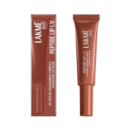 Lakme Peptide Lip IV with 5% Peptide-Niacinamide Complex, For Intense Hydration With A Serum-Like Texture That Visibly Plumps, Smoothens, and Repairs,