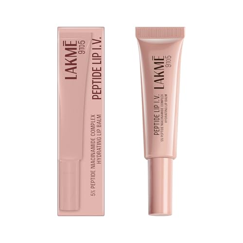 Lakme Peptide Lip IV with 5% Peptide-Niacinamide Complex, For Intense Hydration With A Serum-Like Texture That Visibly Plumps, Smoothens, and Repairs,