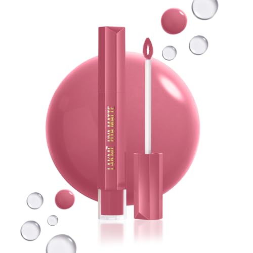 Lakme 9to5 Hya Matte, Werk Mauve Liquid Lipstick, for Soft and Supple Lips, with Hyaluronic Acid & Vitamin E, Matte Finish, Smudge-Proof, Long-Lasting
