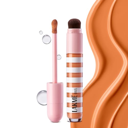 Lakme 9to5 Hya Beach Edit Colour Correcting + Brightening Concealer, SPF 40, Rich 6, 6 ml
