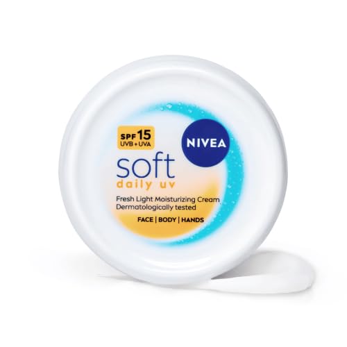 NIVEA Soft Daily UV Light Moisturising Cream with SPF-15, 300ml
