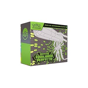Pokémon: Caja de Entrenador Élite de Megaevolución-Equilibrio JCC Pokémon (1 Carta de promoción con ilustración expandida, 9 Sobres de Mejora y Accesorios prémium)