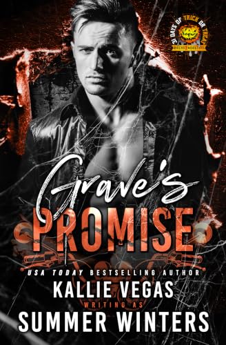 Grave's Promise: A Black Saints MC Detroit Chapter: 31 Days of Trick or Treat: Bikers & Mobsters 2026 book cover