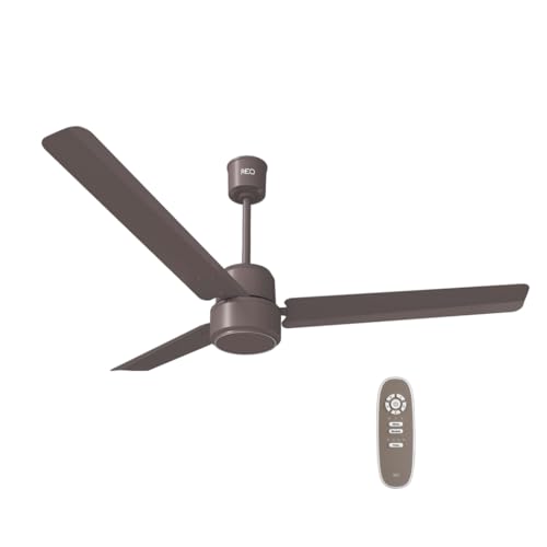 Havells REO BLDC 1200MM 5 Star Rated Ceiling Fan| Air Flow: 220 CMM| Speed: 350 RPM|Watt: 33W| Reverse Rotation Mode| Timer Setting| 2 Year Door Step 
