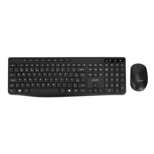 Combo Sem Fio USB Teclas Multimidia e Função FN Silencioso - TC691