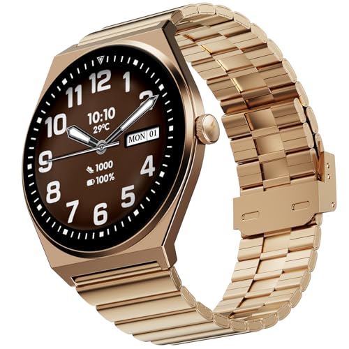 Fire-Boltt Phoenix Nova Smartwatch 1.43” Slim Super AMOLED Display, 466x466 Pixel Always-On Display, Bluetooth Calling, Health Tracker for Men & Women