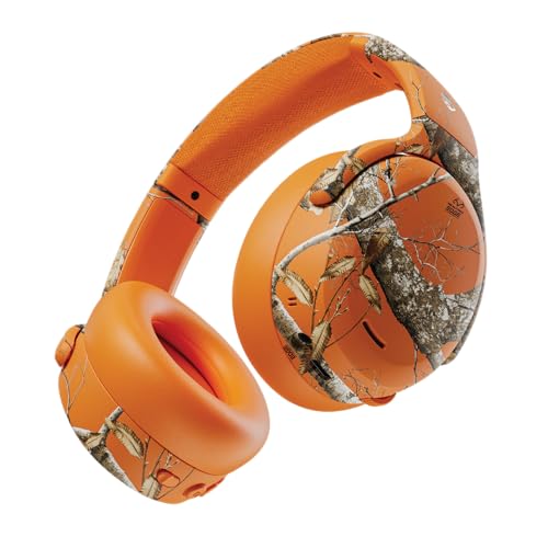 Skullcandy Crusher ANC 2 Wireless Over-Ear Bluetooth Headphones with Multi-Sensory Bass, Active Noise Cancelling, Up to 60 Hours Battery, Microphone for iPhone 