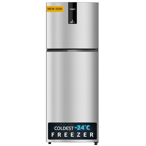Whirlpool 308 L 3 Star Frost Free Inverter Double Door Refrigerator, 2026 Model)