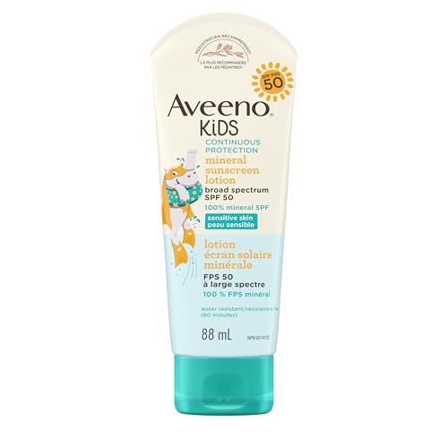 Aveeno Kids SPF 50 Mineral Sunscreen