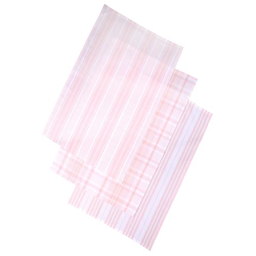 Dexam Love Colour Set of 3 Extra-Large Cotton Tea Towels - Blush