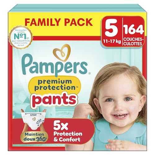 (-20%) Pampers Premium Protection Pants Gr.5 Junior 11-17kg Vorratsbox - 164 Stück