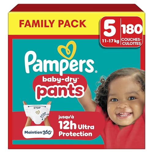 (-15%) Pampers Baby-Dry Pants Größe 5, 180 Windeln, 11kg-17kg