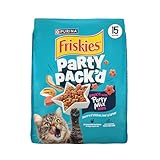 Purina Friskies Party Pack’d with Flavors of Chicken, Liver and Turkey Crunchy Dry Cat Food - 15 lb. Bag