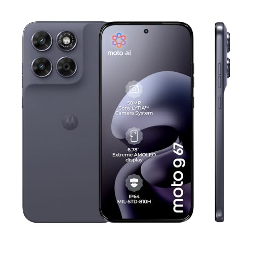(-38%) Motorola Moto g67 5G Smartphone 50-MP-Kamera 4-256 GB Arctic Seal