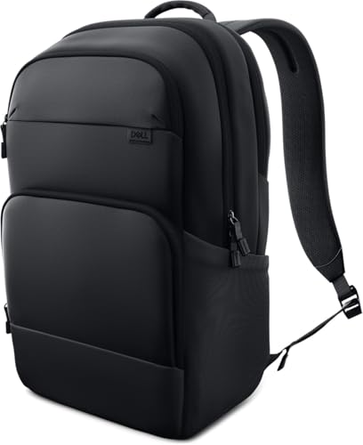 Mochila Dell Pro EcoLoop CP5626 14-16 Plus para Notebook, 16 23L | 53% de Material Reciclado, Bolsos Laterais Amplos, Detalhes Refletivos, Alça De Ombro Ajustável, Cinta De Amarração À Bagagem